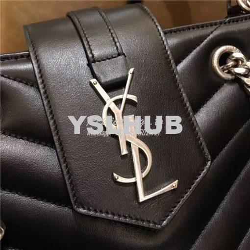 Replica YSL Saint Laurent Small Loulou Shopping Bag In Black “y” Quilt 6