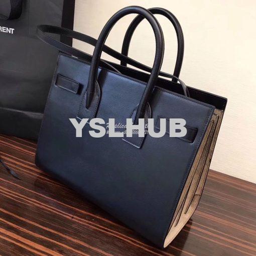 Replica YSL Yves Saint Laurent Classic Sac De Jour Bag in black leathe 3