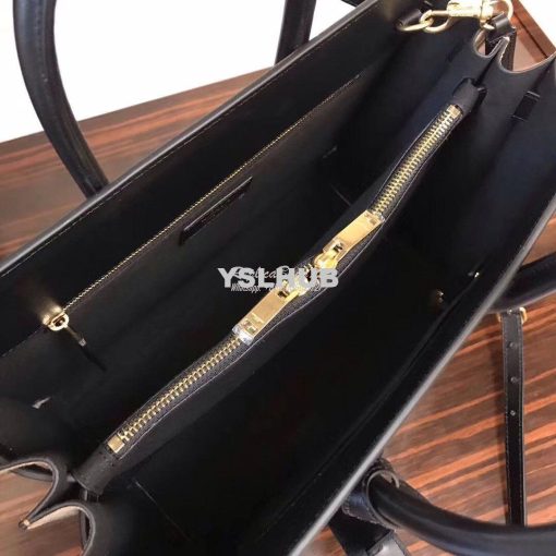 Replica YSL Yves Saint Laurent Classic Sac De Jour Bag in black leathe 9