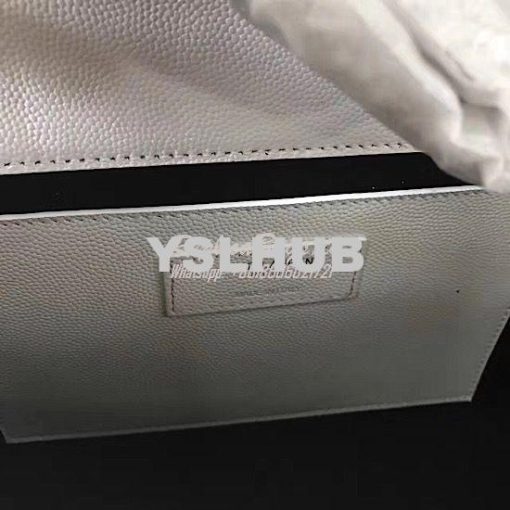 Replica YSL Saint Laurent Classic Medium Kate Satchel Silver Hardware 9