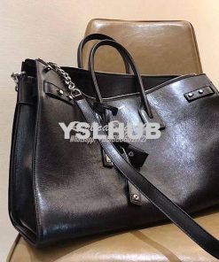 Replica YSL Saint Laurent Sac De Jour Souple 36 Duffle Bag In Black Mo 2
