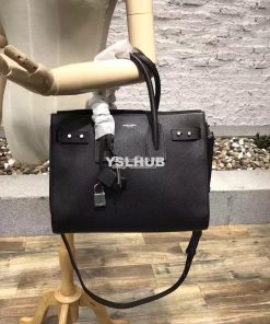 Replica YSL Yves Saint Laurent Classic Sac De Jour Souple Bag in Grain 2