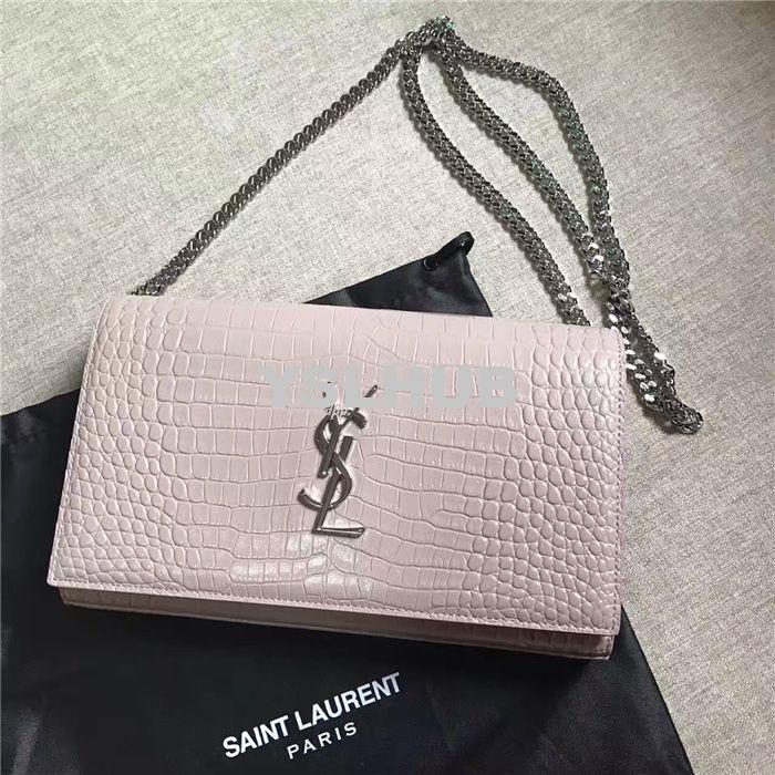 Replica YSL Saint Laurent Kate small chain bag in grain de poudre embo 13