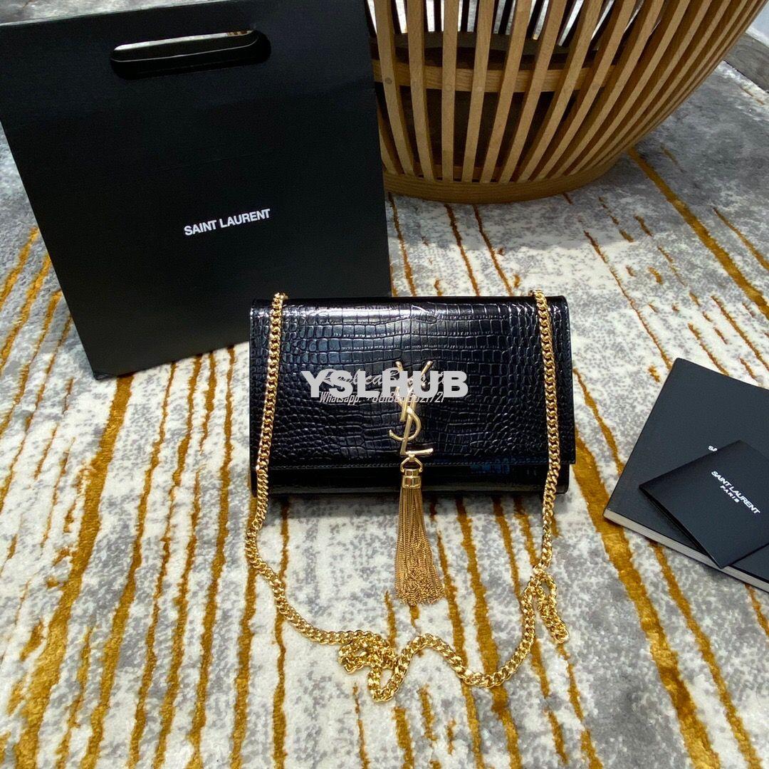 Replica YSL Yves Saint Laurent Classic Small Sac De Jour Bag In Dark B 10