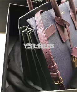 Replica YSL Yves Saint Laurent Classic Small Sac De Jour Bag In Dark B 2