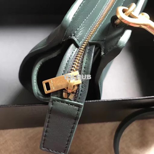Replica YSL Yves Saint Laurent Toy Cabas Bag in Green 6