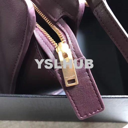 Replica YSL Yves Saint Laurent Toy Cabas Bag in Wine 5