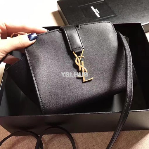 Replica YSL Yves Saint Laurent Toy Cabas Bag in Black 4