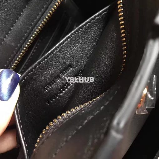 Replica YSL Yves Saint Laurent Toy Cabas Bag in Black 9