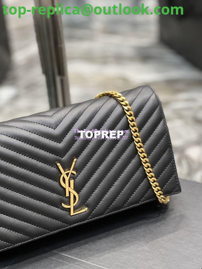 Replica YSL Saint Laurent Kate 99 Chain Bag In Quilted Lambskin 6606181 Black 4 Replica YSL Saint Laurent Kate 99 Chain Bag In Quilted Lambskin 6606181 Black 4