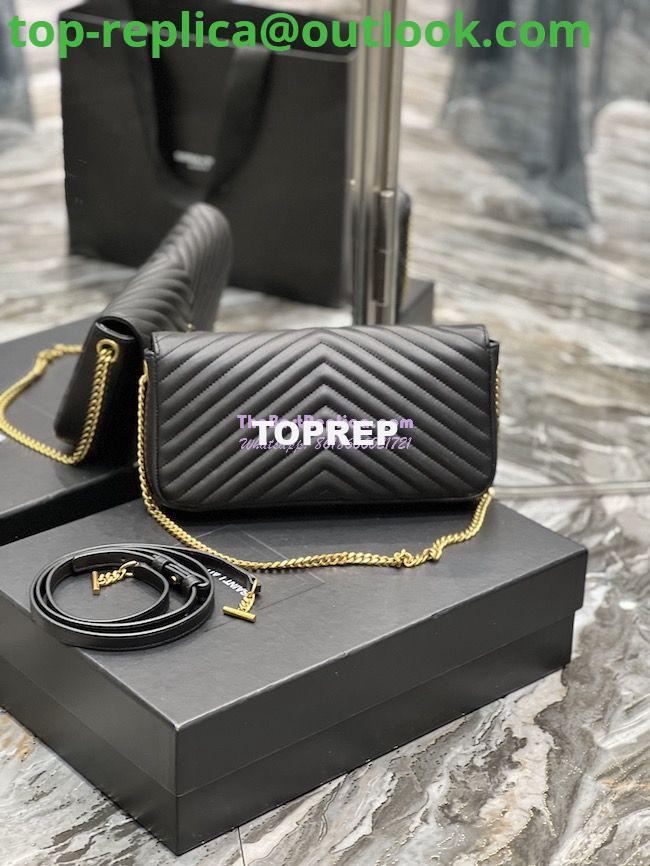 Replica YSL Saint Laurent Kate 99 Chain Bag In Quilted Lambskin 6606181 Black 13 Replica YSL Saint Laurent Kate 99 Chain Bag In Quilted Lambskin 6606181 Black 13