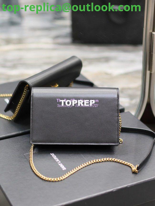 Replica YSL Saint Laurent Cassandre Envelope Chain Wallet In Smooth Leather 743050 Black 12 Replica YSL Saint Laurent Cassandre Envelope Chain Wallet In Smooth Leather 743050 Black 12