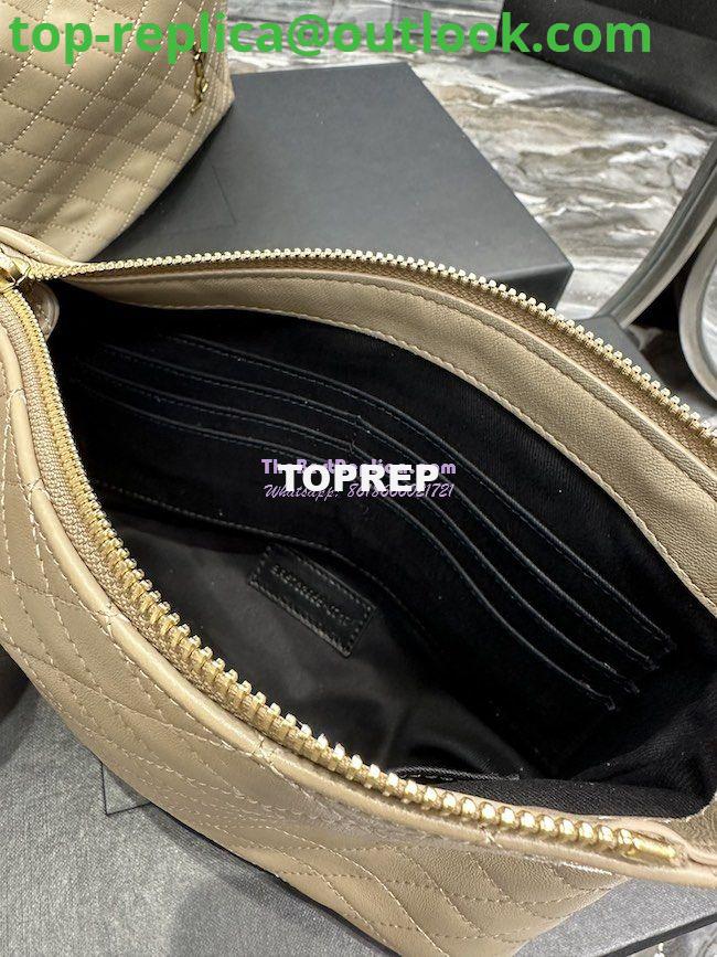 Replica YSL Saint Laurent Gaby Cosmetic Pouch In Quilted Leather 7339551 Beige 8 Replica YSL Saint Laurent Gaby Cosmetic Pouch In Quilted Leather 7339551 Beige 8