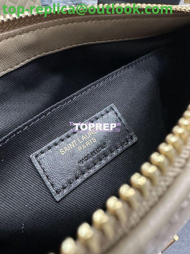 Replica YSL Saint Laurent Gaby Cosmetic Pouch In Quilted Leather 7339551 Beige 9 Replica YSL Saint Laurent Gaby Cosmetic Pouch In Quilted Leather 7339551 Beige 9