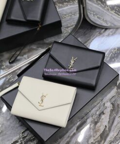 Replica YSL Saint Laurent Cassandre Flap Pouch In Smooth Leather 650858 Black Replica YSL Saint Laurent Cassandre Flap Pouch In Smooth Leather 650858 Black