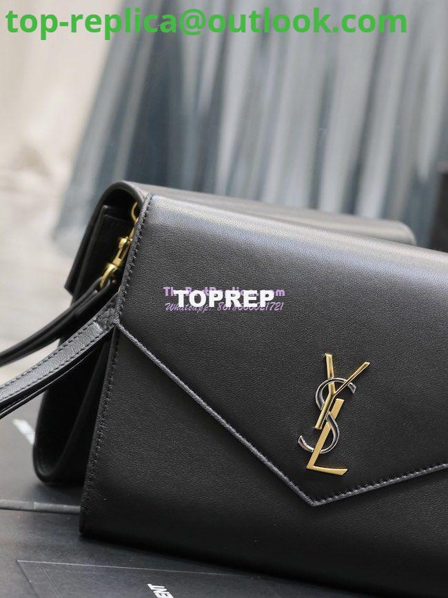 Replica YSL Saint Laurent Cassandre Flap Pouch In Smooth Leather 650858 Black 6 Replica YSL Saint Laurent Cassandre Flap Pouch In Smooth Leather 650858 Black 6