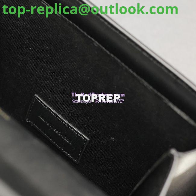 Replica YSL Saint Laurent Cassandre Flap Pouch In Smooth Leather 650858 Black 13 Replica YSL Saint Laurent Cassandre Flap Pouch In Smooth Leather 650858 Black 13