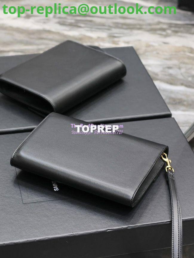 Replica YSL Saint Laurent Cassandre Flap Pouch In Smooth Leather 650858 Black 14 Replica YSL Saint Laurent Cassandre Flap Pouch In Smooth Leather 650858 Black 14