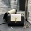 Replica YSL Saint Laurent Kate small chain bag in Patent Calfskin 469390 Black 13 Replica YSL Saint Laurent Kate small chain bag in Patent Calfskin 469390 Black 13