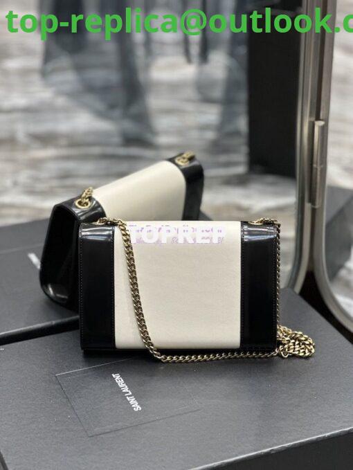 Replica YSL Saint Laurent Kate small two-tone leather shoulder bag Lambskin 742580 10