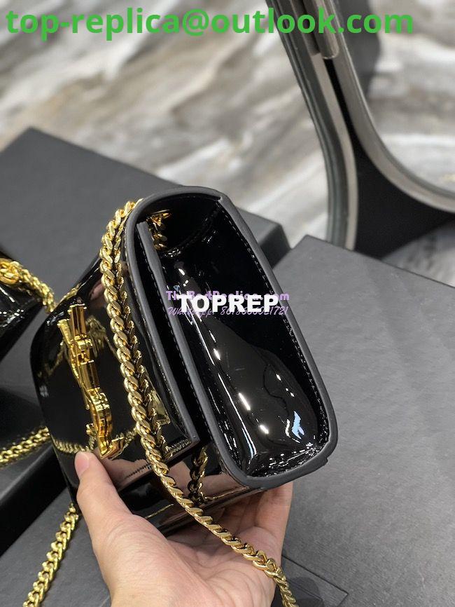 Replica YSL Saint Laurent Kate small chain bag in Patent Calfskin 469390 Black 6 Replica YSL Saint Laurent Kate small chain bag in Patent Calfskin 469390 Black 6