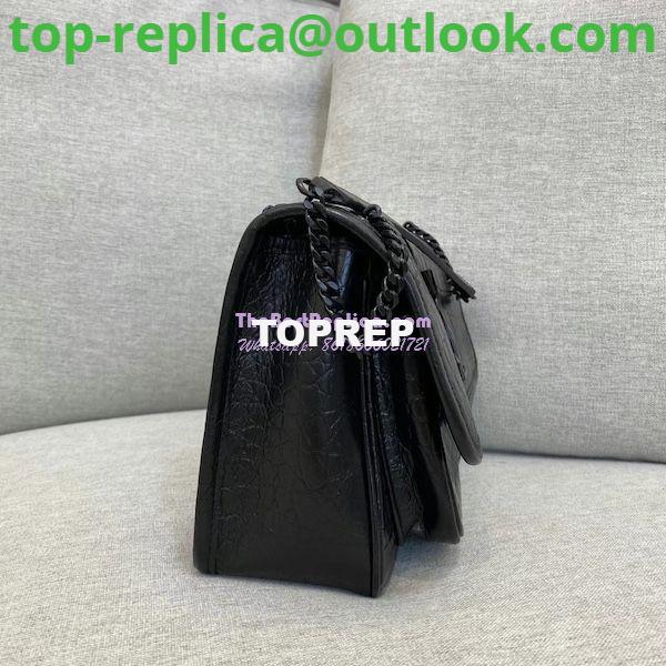 Replica YSL Saint Laurent Niki Baby Chain Bag Crocodile-embossed Leather 633151 4 Replica YSL Saint Laurent Niki Baby Chain Bag Crocodile-embossed Leather 633151 4