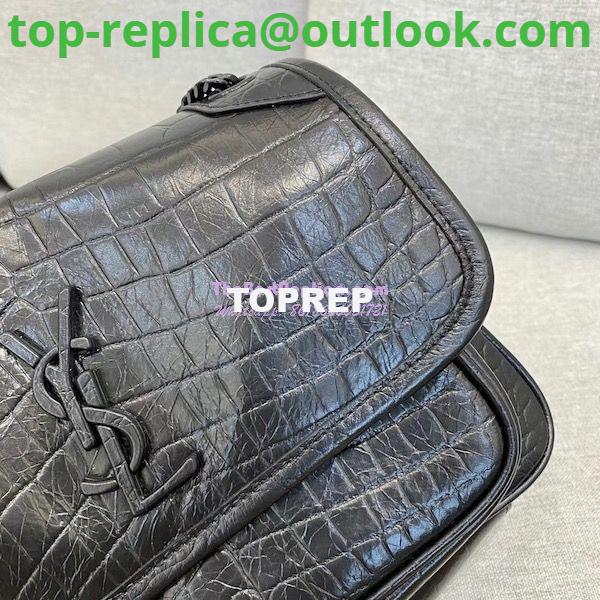 Replica YSL Saint Laurent Niki Baby Chain Bag Crocodile-embossed Leather 633151 5 Replica YSL Saint Laurent Niki Baby Chain Bag Crocodile-embossed Leather 633151 5