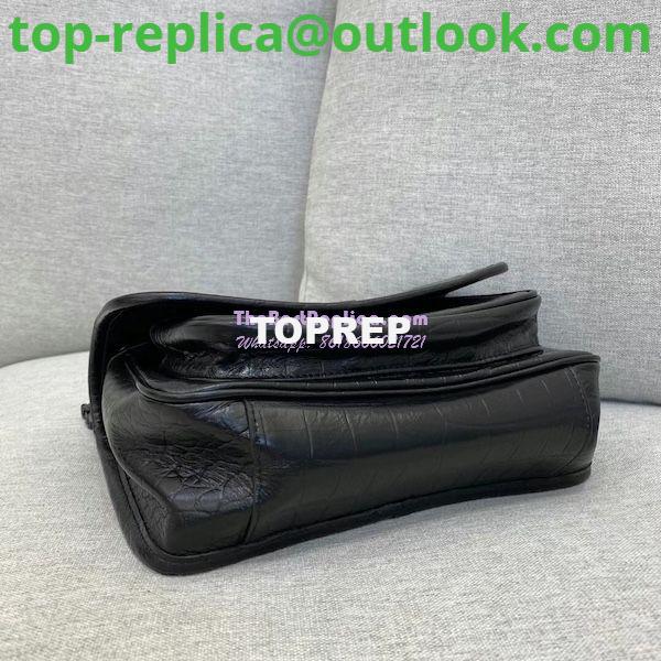 Replica YSL Saint Laurent Niki Baby Chain Bag Crocodile-embossed Leather 633151 9 Replica YSL Saint Laurent Niki Baby Chain Bag Crocodile-embossed Leather 633151 9