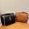 Replica YSL Saint Laurent Niki Camera Bag In Smooth Leather 712520 Vintage Cognac 12