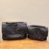 Replica YSL Saint Laurent Niki Camera Bag In Smooth Leather 712520 Black 12