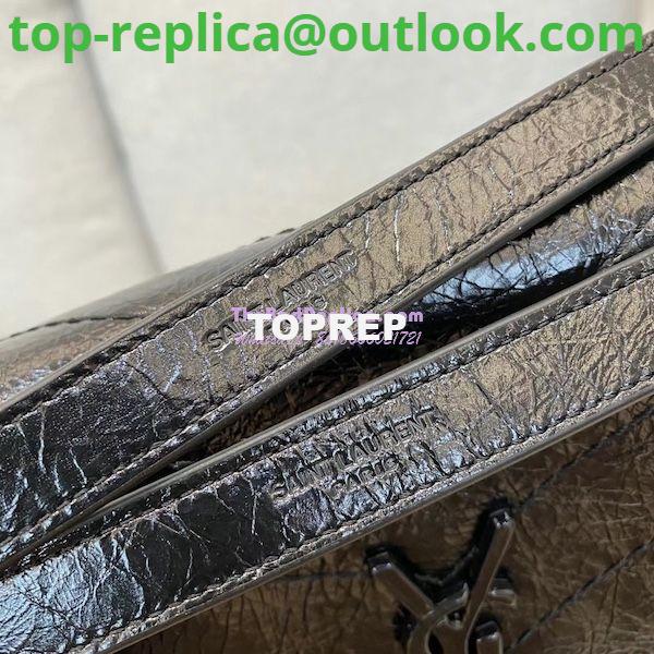 Replica YSL Saint Laurent Niki Chain Bag In Vintage Crinkled Leather Black 498894 6 Replica YSL Saint Laurent Niki Chain Bag In Vintage Crinkled Leather Black 498894 6