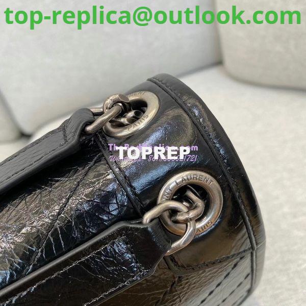 Replica YSL Saint Laurent Niki Chain Bag In Vintage Crinkled Leather Black 498894 7 Replica YSL Saint Laurent Niki Chain Bag In Vintage Crinkled Leather Black 498894 7