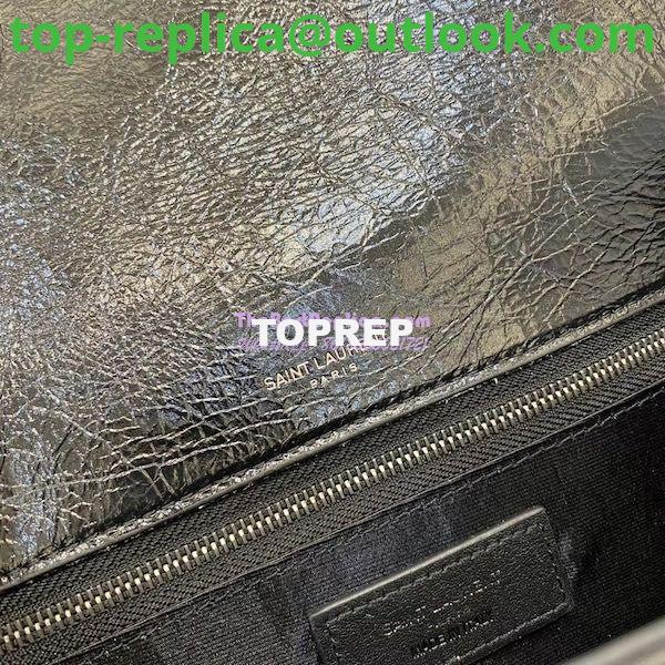 Replica YSL Saint Laurent Niki Chain Bag In Vintage Crinkled Leather Black 498894 10 Replica YSL Saint Laurent Niki Chain Bag In Vintage Crinkled Leather Black 498894 10