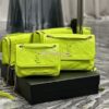 Replica YSL Saint Laurent Niki Medium Chain Bag In Crinkled Lambskin 633158 Neon Pink 13