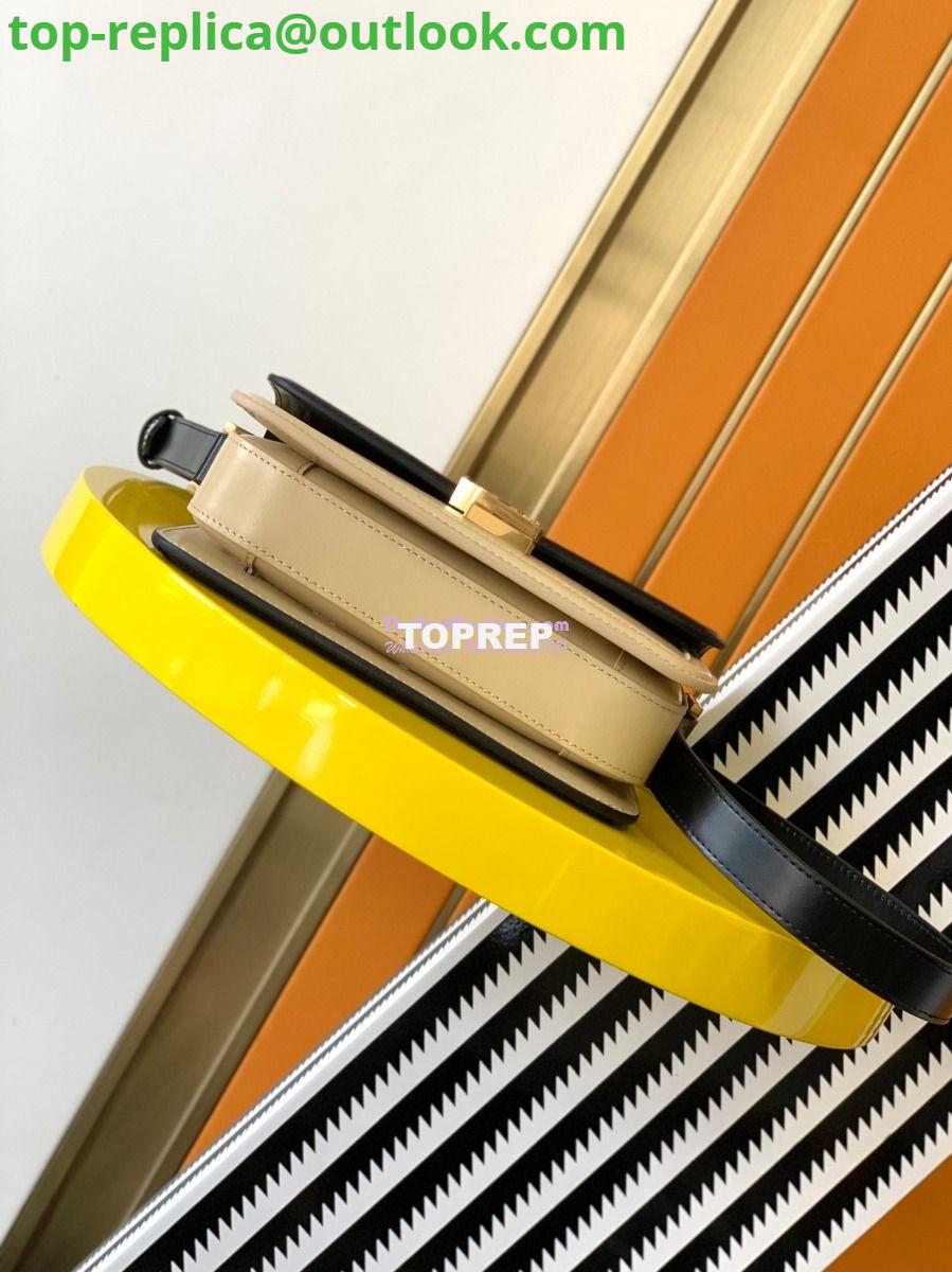 Replica YSL Saint Laurent Solferino Soft Satchel In Box Leather 635025 Black mix White Gold Hardware 4 Replica YSL Saint Laurent Solferino Soft Satchel In Box Leather 635025 Black mix White Gold Hardware 4