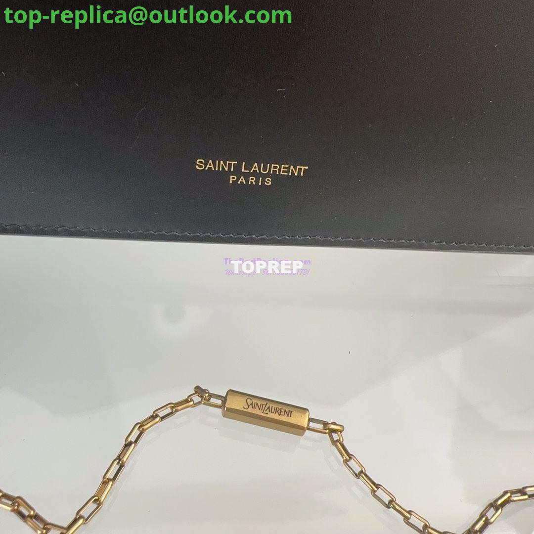 Replica YSL Saint Laurent Liane Elegant Leather Shoulder Bag 804483 black 7 Replica YSL Saint Laurent Liane Elegant Leather Shoulder Bag 804483 black 7