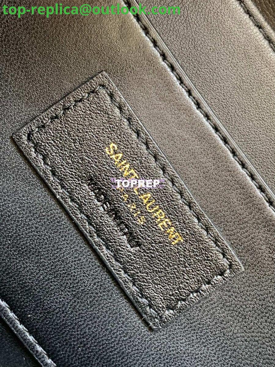 Replica YSL Saint Laurent Solferino Soft Satchel In Box Leather 635025 Black mix White Gold Hardware 19 Replica YSL Saint Laurent Solferino Soft Satchel In Box Leather 635025 Black mix White Gold Hardware 19