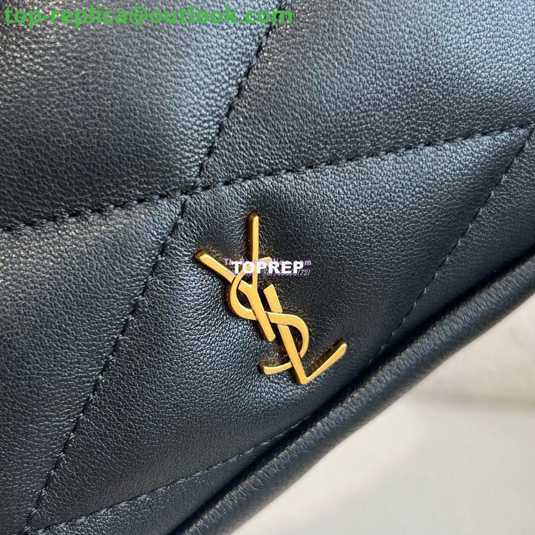 Replica YSL Saint Laurent Sade Hobo In Lambskin 7936081 Black 9 Replica YSL Saint Laurent Sade Hobo In Lambskin 7936081 Black 9