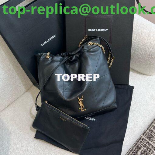 Replica YSL Saint Laurent Jamie 4.3 Pochon In Lambskin 781666 Black