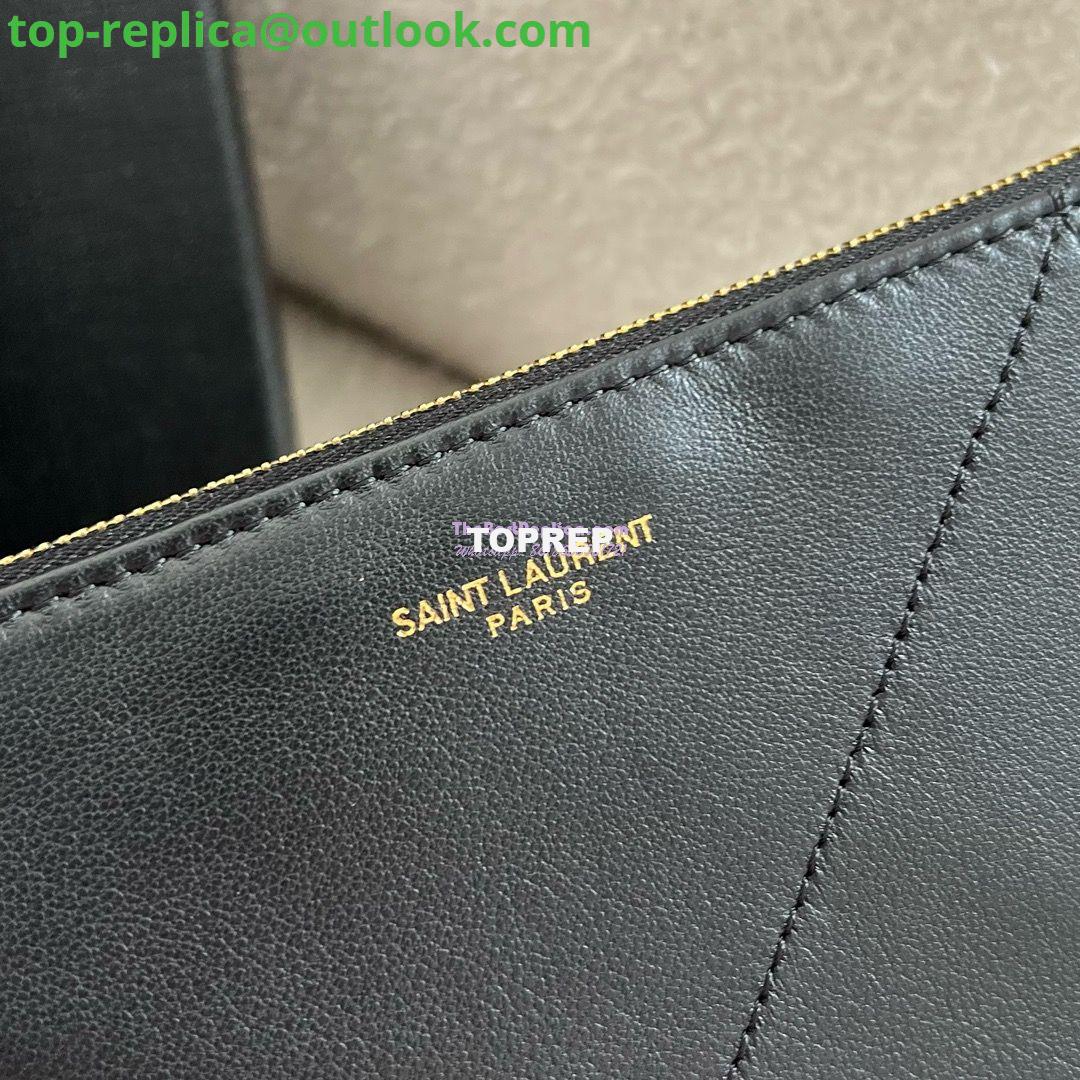 Replica YSL Saint Laurent Jamie 4.3 Pochon In Lambskin 781666 Black 11 Replica YSL Saint Laurent Jamie 4.3 Pochon In Lambskin 781666 Black 11