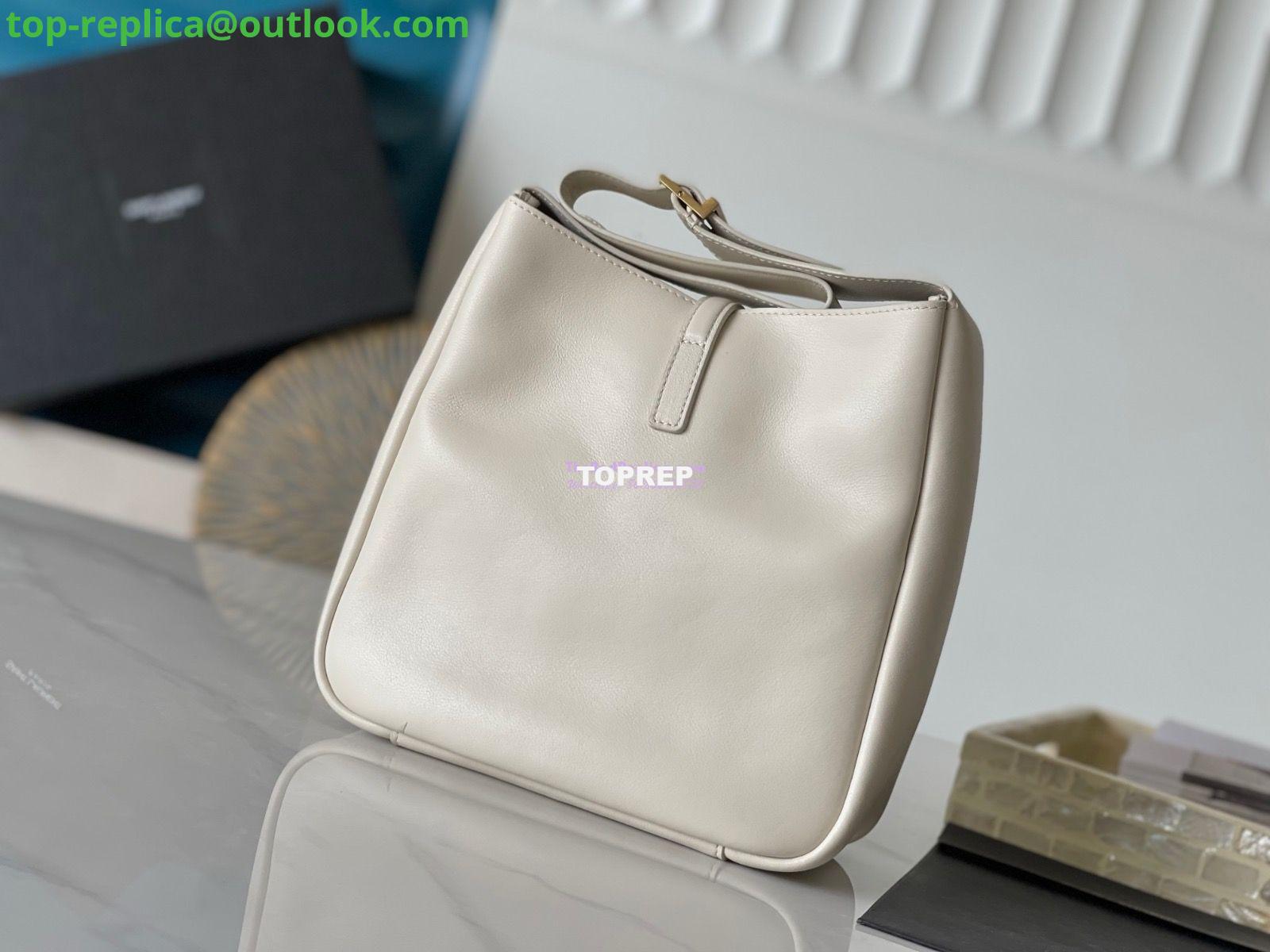 Replica YSL Saint Laurent Le 5 À 7 Supple Small In Grained Leather 713938 Blanc 6 Replica YSL Saint Laurent Le 5 À 7 Supple Small In Grained Leather 713938 Blanc 6