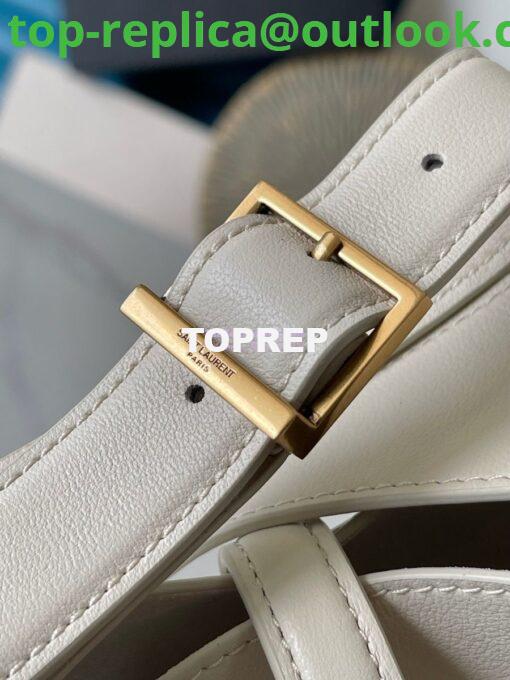 Replica YSL Saint Laurent Le 5 À 7 Supple Small In Grained Leather 713938 Blanc 7