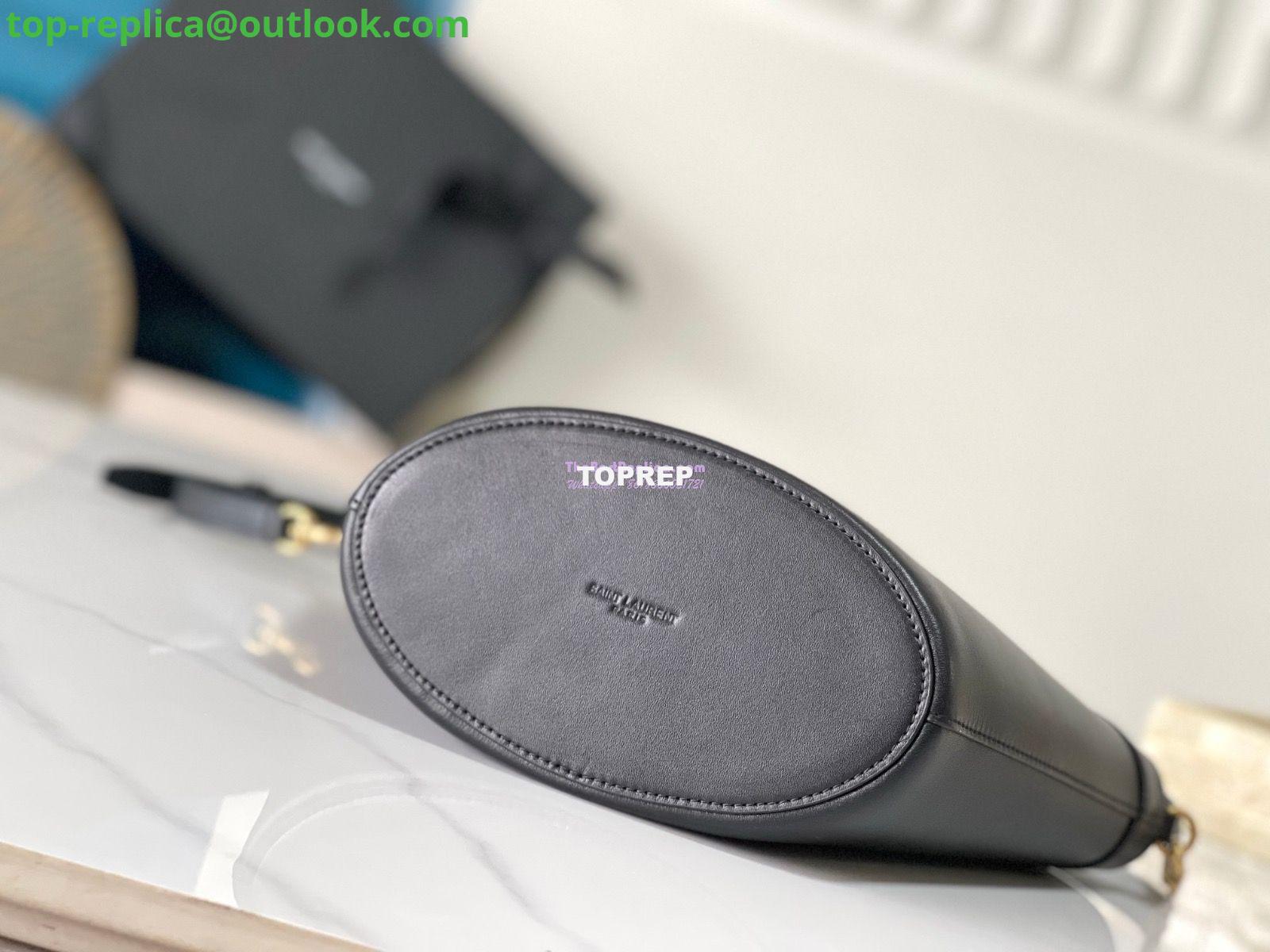 Replica YSL Saint Laurent Celia Smooth Leather Mini Tote Bag 7910690 Black 5 Replica YSL Saint Laurent Celia Smooth Leather Mini Tote Bag 7910690 Black 5