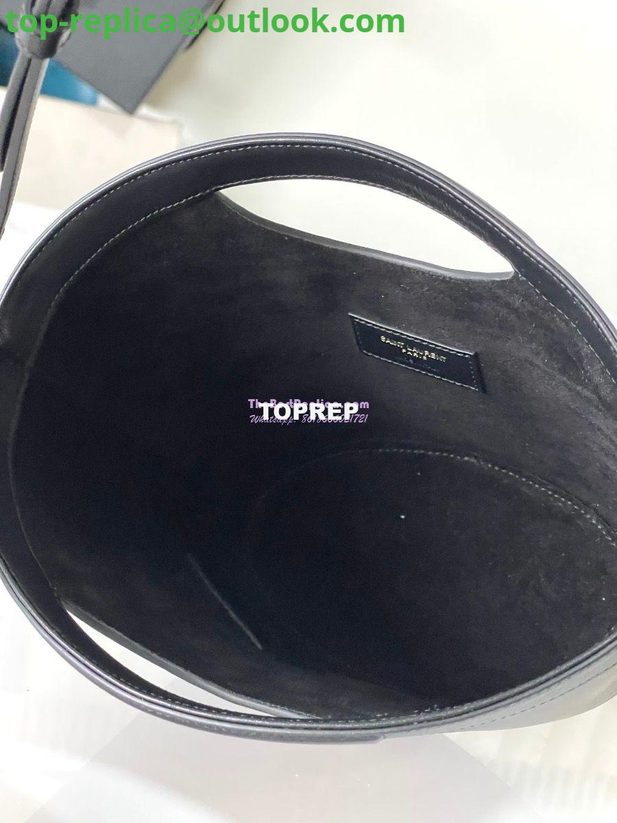 Replica YSL Saint Laurent Celia Smooth Leather Mini Tote Bag 7910690 Black 7 Replica YSL Saint Laurent Celia Smooth Leather Mini Tote Bag 7910690 Black 7