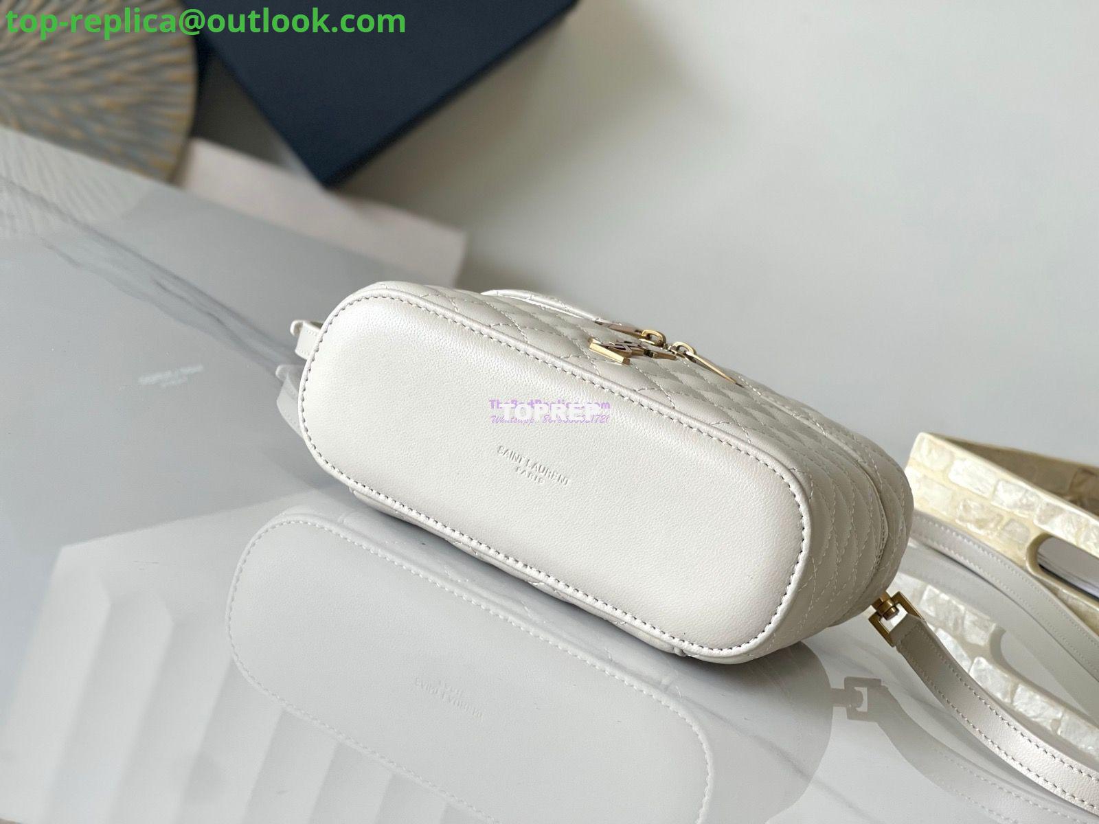 Replica Saint Laurent YSL Gaby Vanity Bag In Lambskin 7667311 Blanc 10 Replica Saint Laurent YSL Gaby Vanity Bag In Lambskin 7667311 Blanc 10