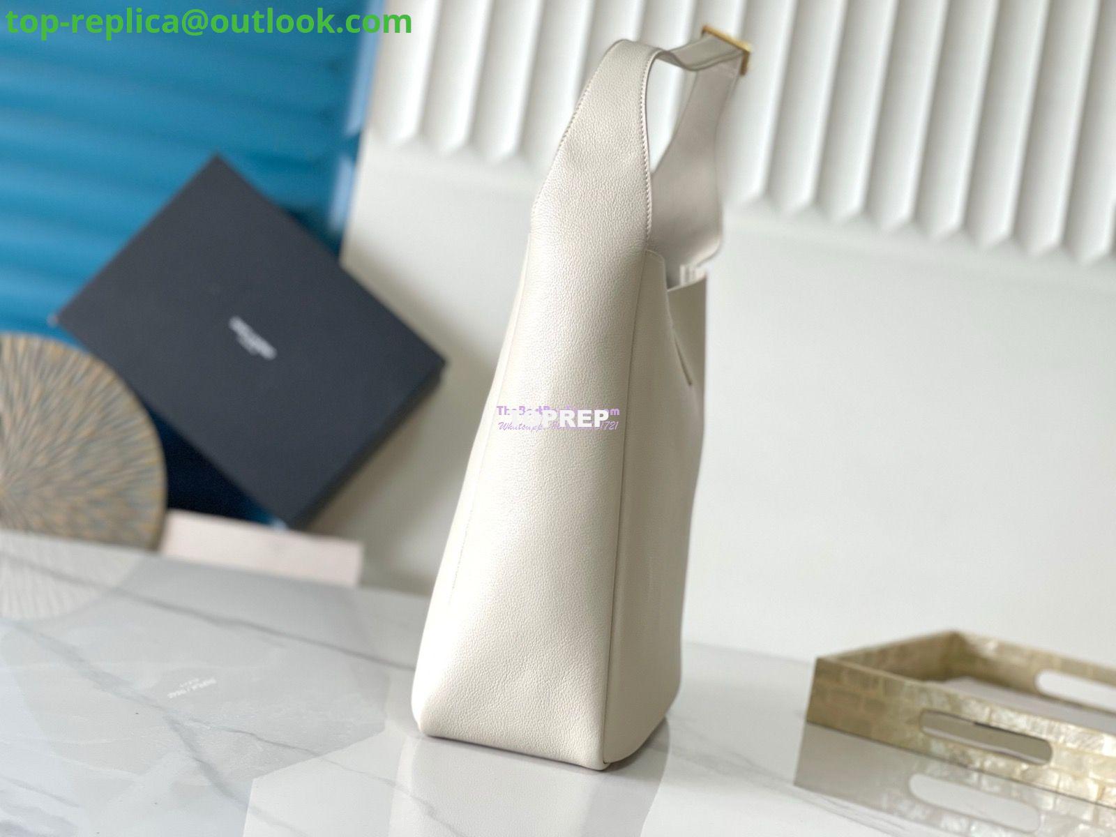 Replica YSL Saint Laurent Le 5 À 7 Supple Large In Grained Leather 753837 Blanc 3 Replica YSL Saint Laurent Le 5 À 7 Supple Large In Grained Leather 753837 Blanc 3