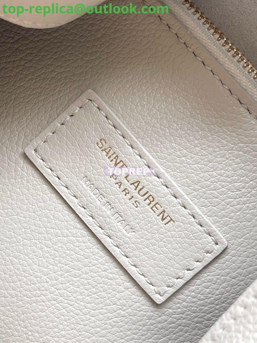 Replica YSL Saint Laurent Le 5 À 7 Supple Large In Grained Leather 753837 Blanc 6 Replica YSL Saint Laurent Le 5 À 7 Supple Large In Grained Leather 753837 Blanc 6