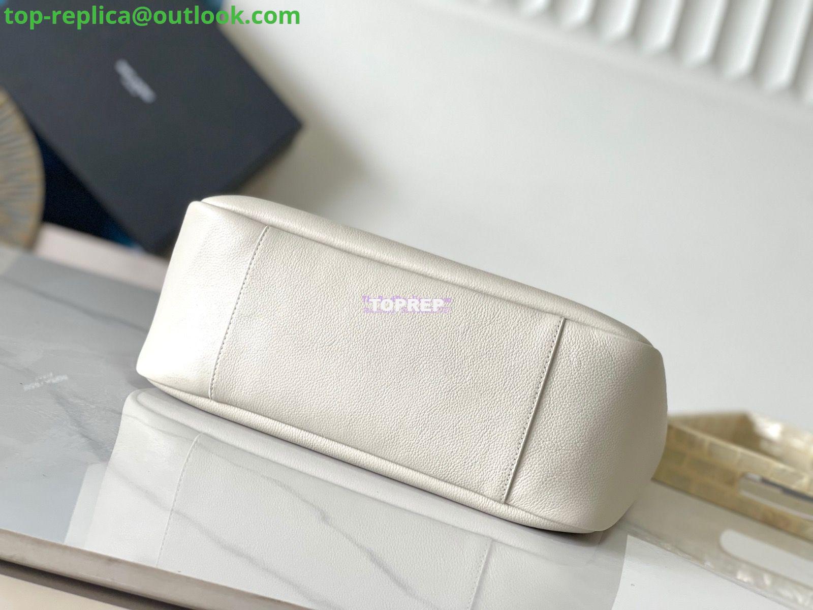 Replica YSL Saint Laurent Le 5 À 7 Supple Large In Grained Leather 753837 Blanc 9 Replica YSL Saint Laurent Le 5 À 7 Supple Large In Grained Leather 753837 Blanc 9