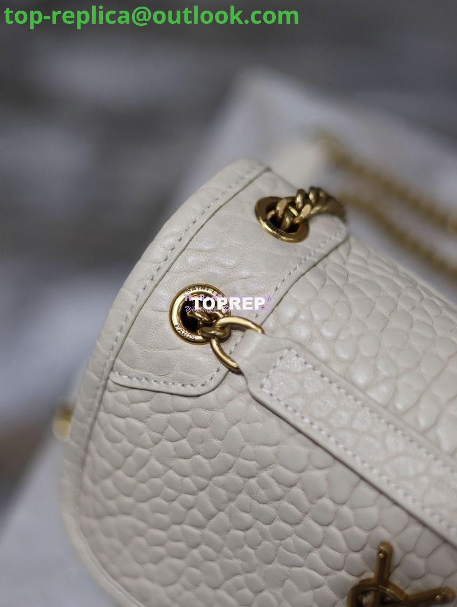 Replica Saint Laurent YSL Niki Bags in Grained Lambskin, Bronze-Toned Hardware 633179 white 13 Replica Saint Laurent YSL Niki Bags in Grained Lambskin, Bronze-Toned Hardware 633179 white 13