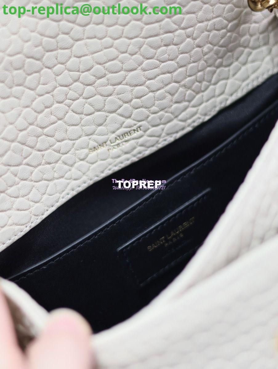 Replica Saint Laurent YSL Niki Bags in Grained Lambskin, Bronze-Toned Hardware 633179 white 14 Replica Saint Laurent YSL Niki Bags in Grained Lambskin, Bronze-Toned Hardware 633179 white 14